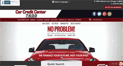 Desktop Screenshot of carcredit7600.com
